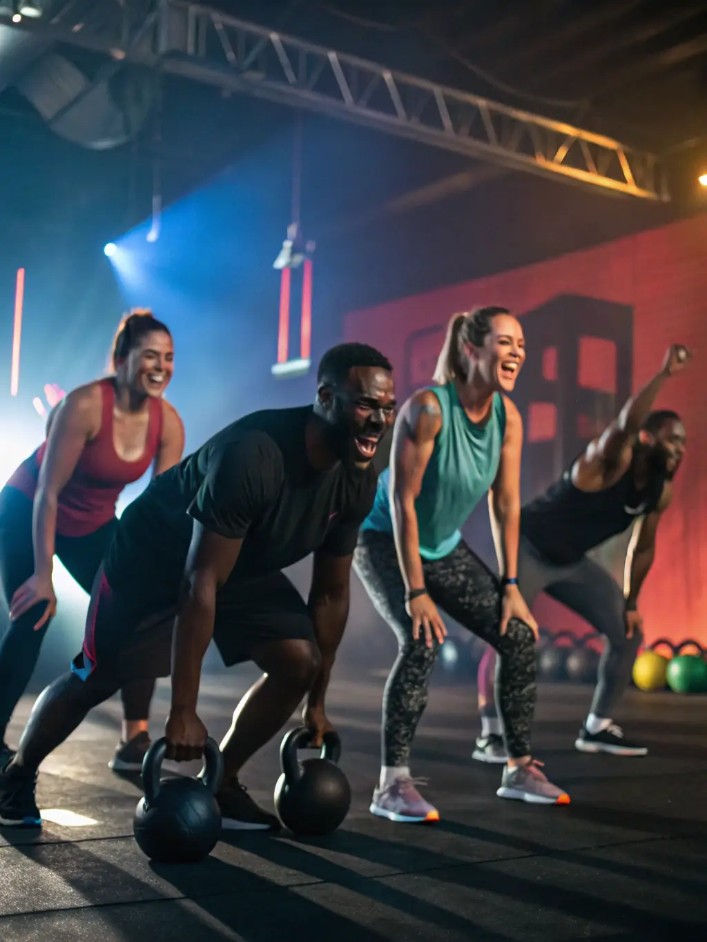 A photo of a local community event organized by the gym, highlighting its contribution to local life and social connection.